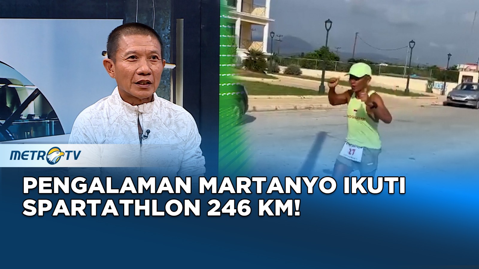 Metro TV - Pengalaman Maryanto Ikuti Ultra Maraton Spartathlon 246 KM ...